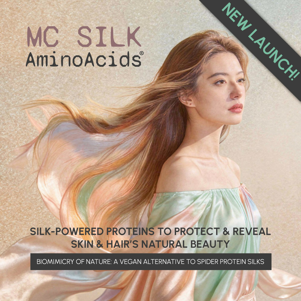 MC Actives launches MC SILK AminoAcids: Silk-powered proteins to reveal skin & hair's natural beauty